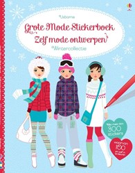 Harlekijn mode stickerboek wintercollectie - creatief stickerplezier