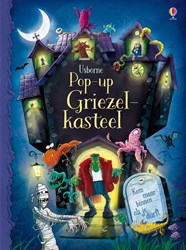 Usborne pop-up griezelkasteel kinderboek - interactief horrorboek 5+