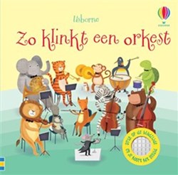 Usborne geluidenboekje orkest - interactief muziekboek voor kinderen