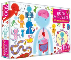 Usborne boek menselijk lichaam puzzel educatief speelgoed 5+ jaar