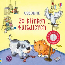 Usborne geluidenboekje huisdieren - interactief kinderboek geluiden