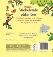 Usborne babyboek olifanten - interactief kartonboek voor peuters-2