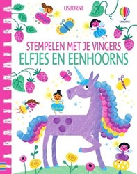 Usborne creatieve stempelset eenhoorns en elfjes voor kinderen 4+