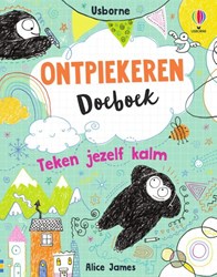 Usborne doeboek ontpiekeren mindfulness tekenen kinderen 5+