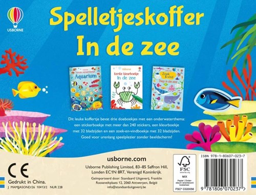 Spelletjeskoffer In de zee 3+-2