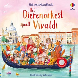 Usborne geluidenboek dierenorkest Vivaldi muziekboek interactief