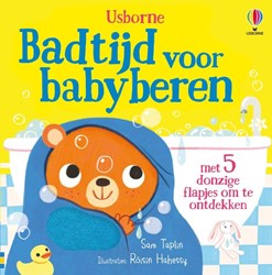 Usborne babyboek badtijd - interactief flapjesboek voor peuters