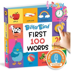 Engels: Geluidenboek 4: Ditty Bird - First 100 Words. USB-C