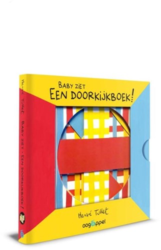 Oogappel Baby ziet een doorkijkboekje 1+