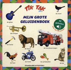 WPG Uitgevers geluidenboek Tik Tak interactief kinderboek 42 geluiden