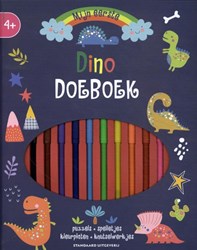 Oogappel dino doeboek met stiften - interactief kinderboek