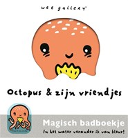 Oogappel badboekje Wee Gallery - Magisch babyboekje octopus vriendjes