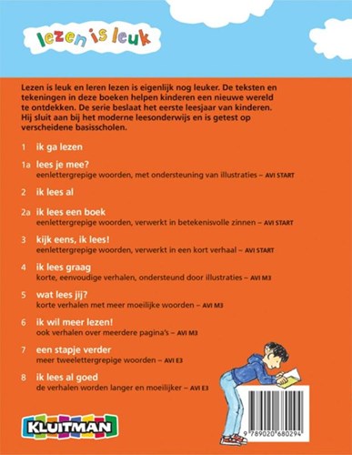 Kluitman kinderboek leren lezen AVI Start 3 Ik lees een boek 6+-2