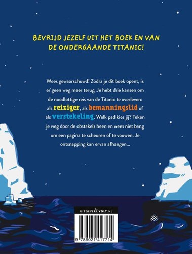 Querido interactief kinderboek Titanic escape avontuur 8+-2