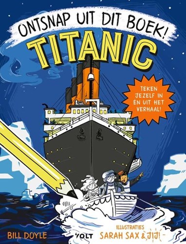 Querido interactief kinderboek Titanic escape avontuur 8+