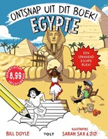 Querido Escape boek Egypte - spannend doeboek voor kinderen 8+