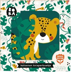 Bora Shop baby knisperboekje jungle dieren – zacht en kleurrijk