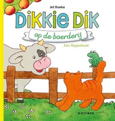 Gottmer flapjesboek Dikkie Dik op de boerderij interactief boek
