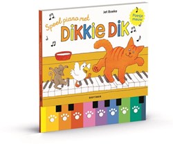 Gottmer geluidenboek - Dikkie Dik piano speelboek voor kinderen 3+