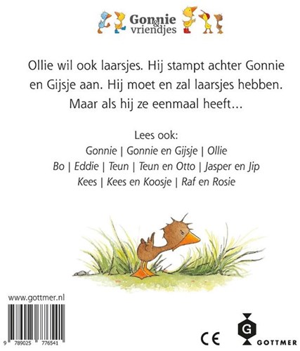 Gottmer kartonboek Ollie wil ook - peuterboekje Gonnie & vriendjes-2