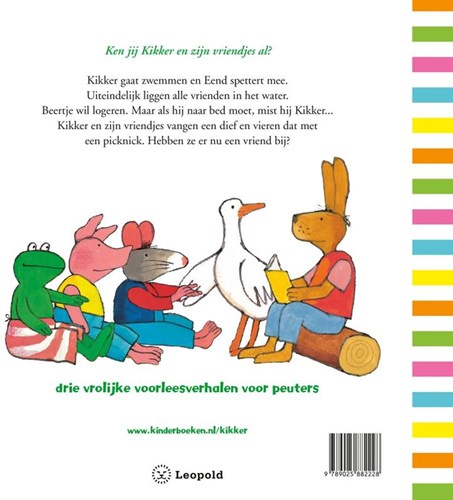 Leopold Kikker kartonboek voorleesverhalen peuters 3+-2