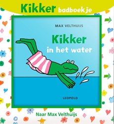 Leopold badboekje Kikker in het water voor baby’s en peuters