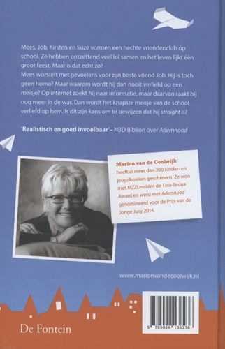 De Fontein jeugdboek Eruit! 12+ vriendschap coming-of-age verhaal-2