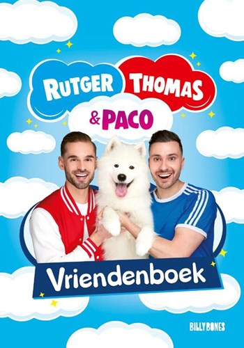 Vriendenboek Rutger, Thomas & Paco - Kinderboek vol grappige vragen