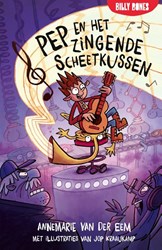 Billy Bones kinderboek Pep en het zingende scheetkussen grappig avontuur
