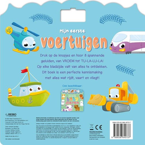 Geluidenboek voertuigen interactief kinderboek met geluiden-2
