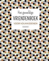 Deltas vriendenboek voor volwassenen zwart groen - uniek invulboek