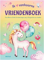 Deltas vriendenboek eenhoorn - unicorn dagboek voor kinderen