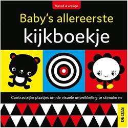 Deltas baby kijkboekje zwart-wit en kleur vanaf 4 weken