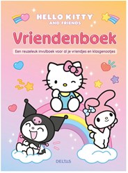 Deltas Hello Kitty vriendenboek invulboek voor kinderen en klasgenoten