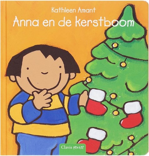 Clavis peuterboek Anna en de kerstboom kerstverhaal prentenboek