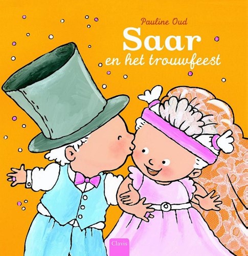 Kinderboeken prentenboek Saar en het trouwfeest vrolijk kinderboek 3+