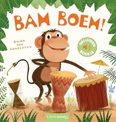 Clavis geluidenboekje Bam Boem kartonboek muziek 2plus