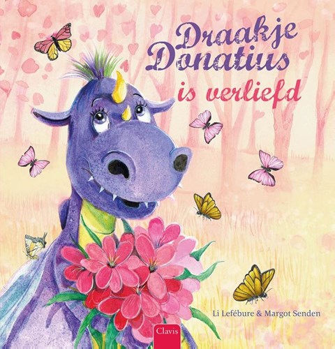 Clavis prentenboek Draakje Donatius is verliefd voor kinderen 4+