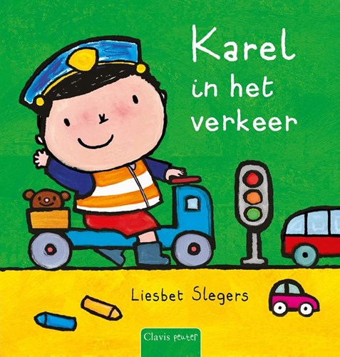 Clavis peuterboek verkeersveiligheid Karel in het verkeer 2+ educatief