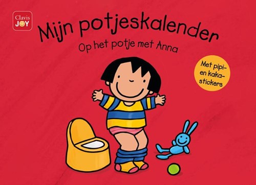 Clavis potjeskalender beloningskalender Op het potje met Anna blauw