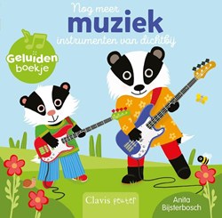 Clavis geluidenboek instrumenten - interactief muziekboek voor kinderen