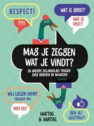 Querido filosofisch kinderboek Mag je zeggen wat je vindt? 8+ paperback