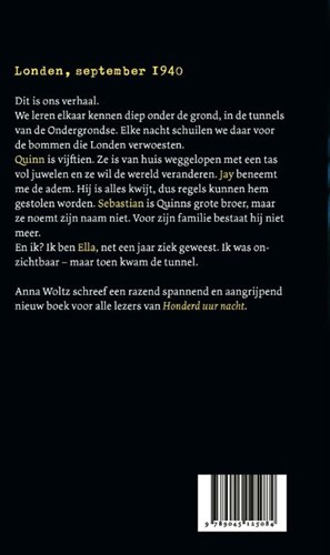 Querido jeugdboek De tunnel 12+ Zilveren Griffel 2022 avontuur-2