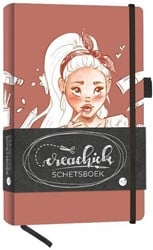Creachick - Schetsboek bruin