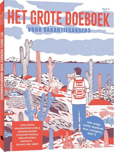 BBNC puzzelboek vakantiegangers volwassenen - doeboek reizen