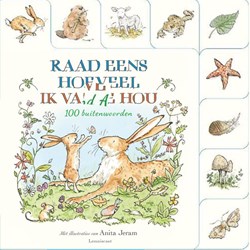 Lemniscaat prentenboek Raad eens hoeveel ik van je hou 100 buitenwoorden