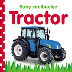 Veltman baby voelboekje tractor - interactief babyboekje 0+