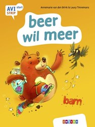 NL - Zwijsen kinderboek AVI strips - beer wil meer 6+ leesplezier