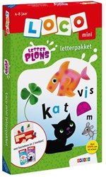 Loco Mini letterpakket educatief speelgoed leren lezen en schrijven