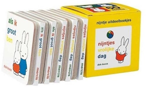 Mercis Nijntje uitdeelboekjes - kartonboekjes voor kinderen - 10 stuks